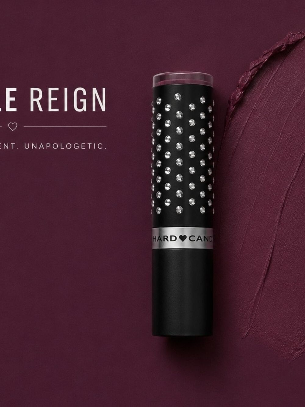 Hard Candy Lipstick Matte Purple Reign - Picture 5 of 6